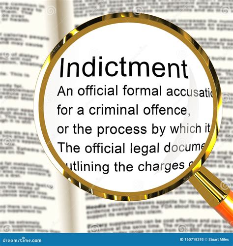 Indictment Definition Crime Photos